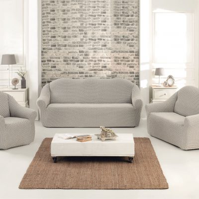Ελαστικά καλύμματα καναπέ σετ 3τμχ σε 6 χρώματα Art 1581  Σετ 3τμχ Beauty Home
