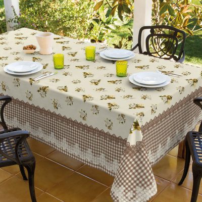 Tablecloth Floral Art 8078 160 × 260 Printed