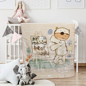 Baby blanket Art 5257 110 × 140 Beige Beauty Home