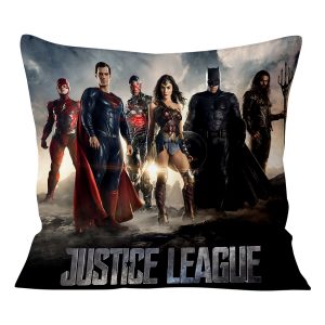 Μαξιλάρι με γέμιση Justice League Art 6186 40×40 Εμπριμέ Beauty Home