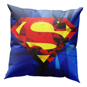 Μαξιλάρι με γέμιση Art 6187 Superman 40×40 Μπλε Beauty Home