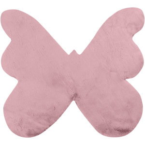 Παιδικό Χαλί FUZZY PINK BUTTERFLY MADI