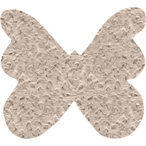 Παιδικό Χαλί GLACIAL BEIGE BUTTERFLY MADI