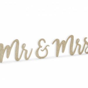 ΞΥΛΙΝΟ ΔΙΑΚΟΣΜΗΤΙΚΟ ΧΡΥΣΟ MR & MRS Beauty Home