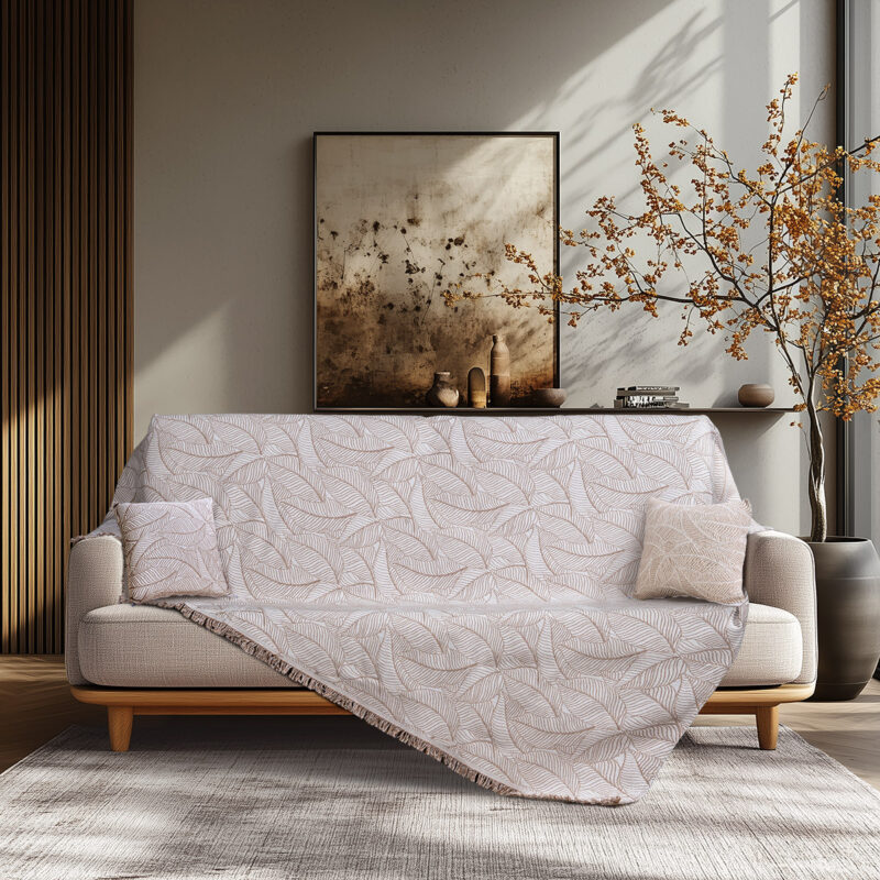 Beauty Home Μαξιλαροθήκη διακοσμητική Art 8700 40x40 Άμμου