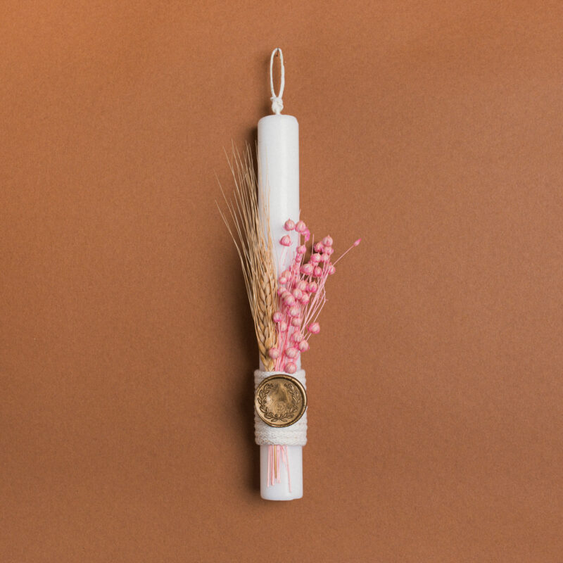 Beauty Home ΛΑΜΠΑΔΑ 25cm ΒΟΥΛΟΚΕΡΙ ΜΕ ΑΠΟΞΗΡΑΜΕΝΑ ΡΟΖ ΣΕ ΣΥΣΚΕΥΑΣΙΑ ΔΩΡΟΥ