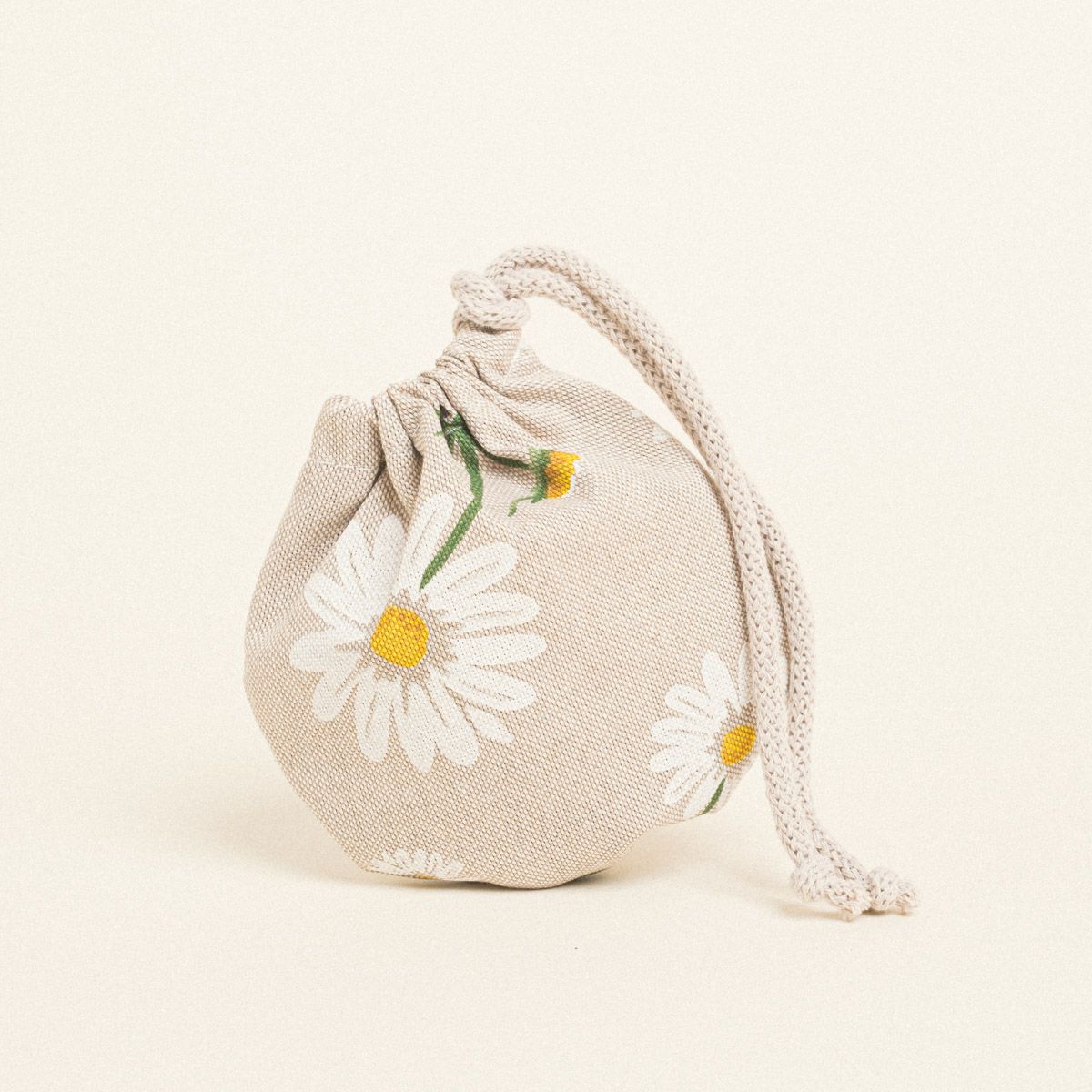 Beauty Home ΠΟΥΓΚΙ ΟΒΑΛ ΜΕ ΚΟΡΔΟΝΙ 13 x 14 cm ΜΕΓΑΛΕΣ ΜΑΡΓΑΡΙΤΕΣ