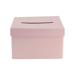 Beauty Home Κουτί από χαρτόνι για ευχετήριες κάρτες – Ροζ 19,5x12x19,5cm