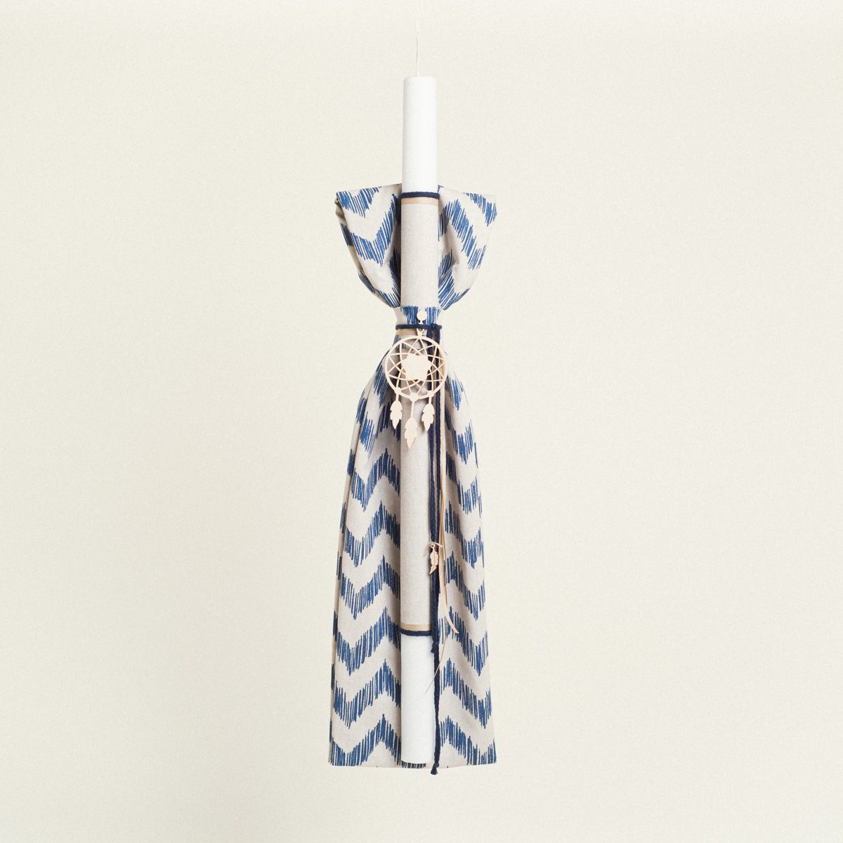 Beauty Home ΛΑΜΠΑΔΑ ΒΑΠΤΙΣΗΣ ΜΠΛΕ ΖΙΓΚΖΑΓΚ - Image 2