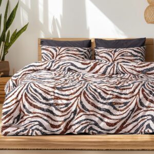 Beauty Home Ζεύγος μαξιλαροθήκες Rea Art 12259 52×72 Ανθρακί