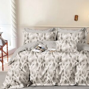 Beauty Home Σετ πάπλωμα υπέρδιπλο Art 12280 Aphrodite 220×240 Μπεζ