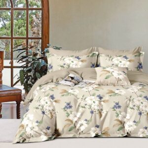 Beauty Home Σετ πάπλωμα υπέρδιπλο Art 12281 Aria 220×240 Μπεζ