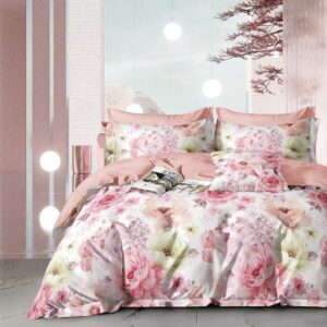 Beauty Home Σετ πάπλωμα υπέρδιπλο Art 12283 Ayra 220×240 Ροζ