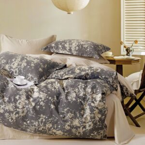 Beauty Home Σετ πάπλωμα υπέρδιπλο Art 12284 Avgi 220×240 Ανθρακί