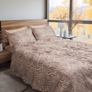 Beauty Home Σετ σεντόνια φανελένια μονά Matisse Art 12335 170×260 Μπεζ