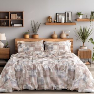 Beauty Home Σετ σεντόνια φανελένια μονά Renoir Art 12338 170×260 Μπεζ