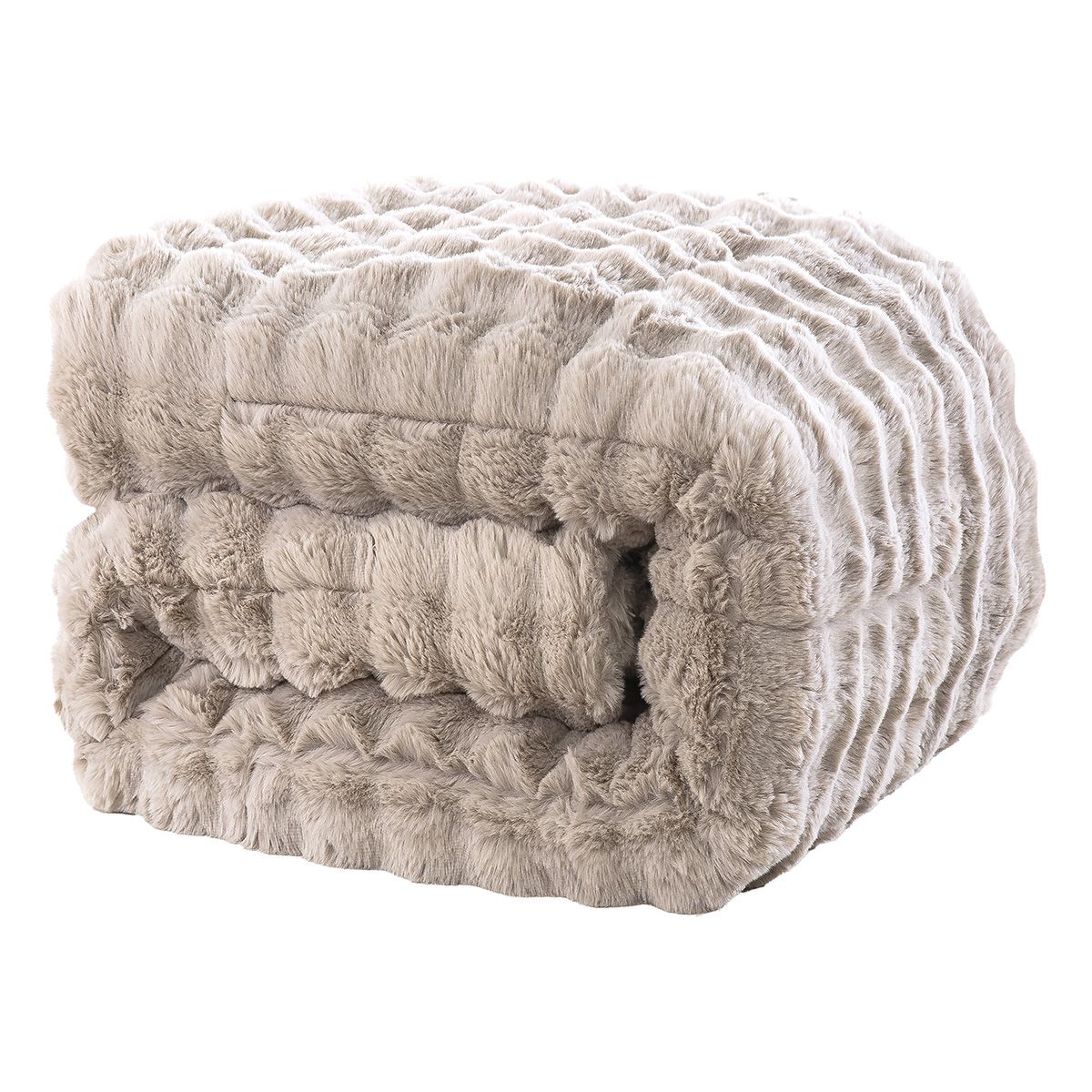 Beauty Home Κουβερτοπάπλωμα υπέρδιπλο Art 12663 220x240 Μπεζ - Image 2