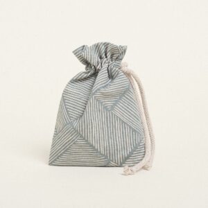 Beauty Home ΠΟΥΓΚΙ ΜΕ ΚΟΡΔΟΝΙ 12 x 17 cm  ΔΙΑΓΩΝΙΕΣ ΓΡΑΜΜΕΣ ΛΑΔΙ