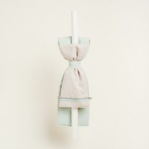 Beauty Home ΛΑΜΠΑΔΑ ΒΑΠΤΙΣΗΣ ΕΛΕΦΑΝΤΑΚΙ ΒΕΡΑΜΑΝ ΧΡΥΣΟ LUREX