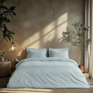 Beauty Home Σετ σεντόνια υπέρδιπλα με λάστιχο Art 1700 Harmony 170×200+30 Γαλάζιο