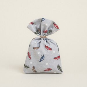 Beauty Home ΠΟΥΓΚΙ 14 x 22 cm ΜΙΝΙ ΑΥΤΟΚΙΝΗΤΑΚΙΑ ΓΚΡΙ