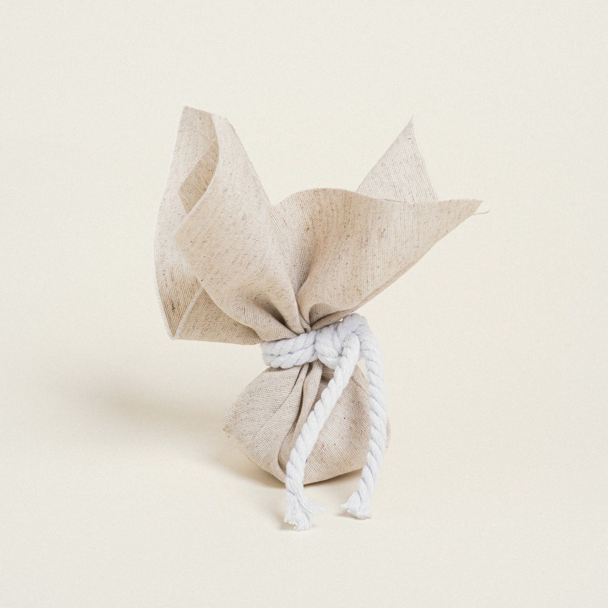 Beauty Home ΜΑΝΤΗΛΙ 27 x 27 cm ΟΨΗ ΛΙΝΟΥ ΕΚΡΟΥ - Image 2