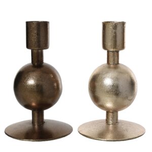 Beauty Home Μεταλλικό Κηροπήγιο 7.5 x 11.5 cm