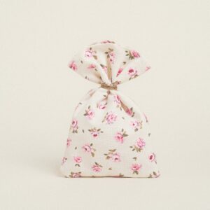 Beauty Home ΠΟΥΓΚΙ 14 x 22 cm ΜΙΝΙ ΦΛΟΡΑΛ ΕΚΡΟΥ