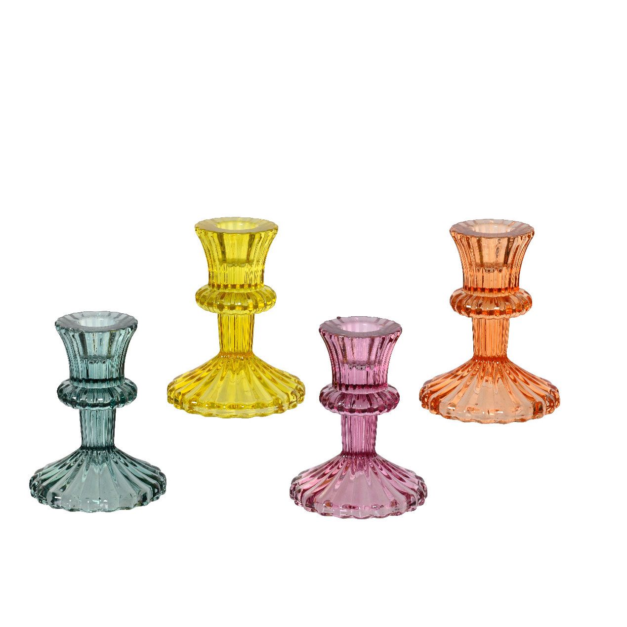 Beauty Home Γυάλινο κηροπήγιο 8.5 x 10.9 cm - Image 2