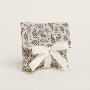 Beauty Home ΠΟΥΓΚΙ ΜΕ ΚΟΡΔΕΛΑ 12 x 17 cm ΜΙΚΡΑ ΠΡΑΣΙΝΑ ΦΥΛΛΑ