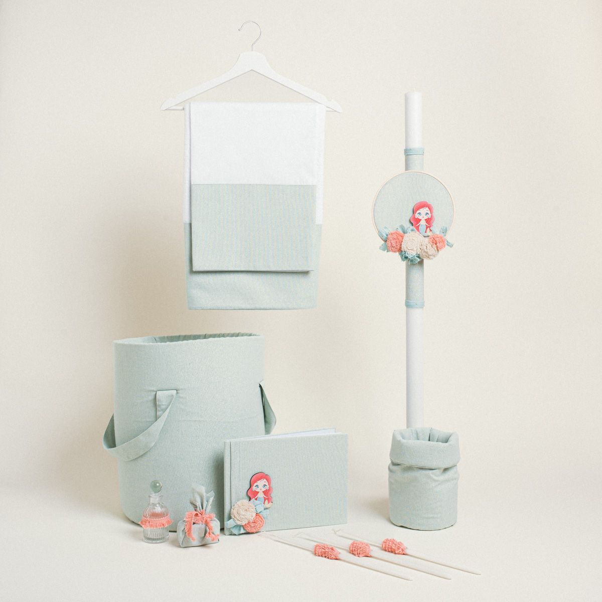 Beauty Home ΣΕΤ ΒΑΠΤΙΣΗΣ ΓΟΡΓΟΝΑ ΤΕΛΑΡΟ - Image 2