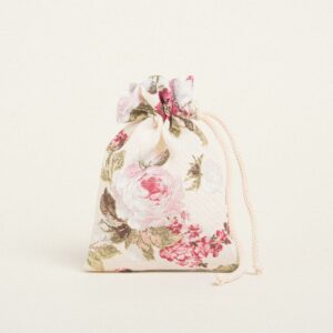 Beauty Home ΠΟΥΓΚΙ ΜΕ ΚΟΡΔΟΝΙ 12 x 17 cm ΦΛΟΡΑΛ VINTAGE