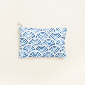 Beauty Home ΠΟΡΤΟΦΟΛΑΚΙ 9 x 16 cm ΜΠΛΕ ΚΥΜΑΤΑ