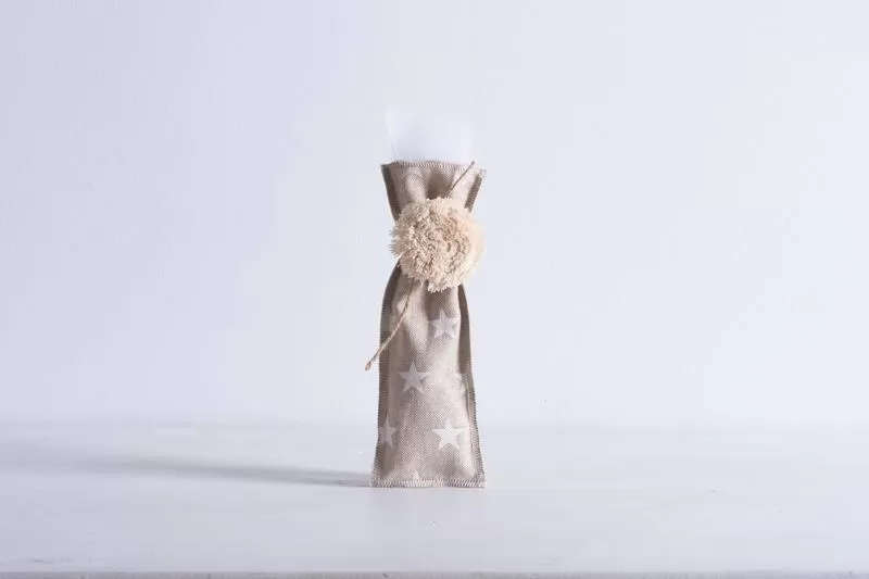 Beauty Home ΠΟΥΓΚΙ ΜΑΚΡΟΣΤΕΝΟ 6 x 19 cm -ΛΕΥΚΑ ΑΣΤΕΡΙΑ - Image 2