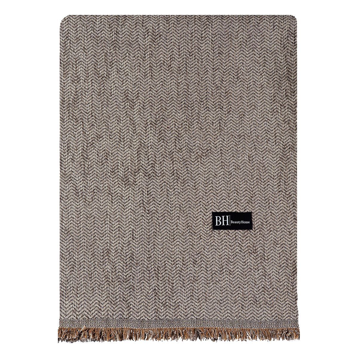 Beauty Home Ριχτάρι Τριθέσιο Art 8645 170x290 Μπεζ - Image 3