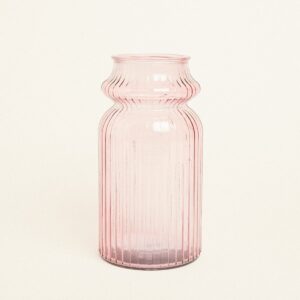 Beauty Home Γυάλινο Βάζο Ίριδα 28 CM