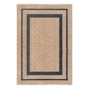 Beauty Home Χαλί Tropic Art 9138 200×250 Μπεζ,Μαύρο