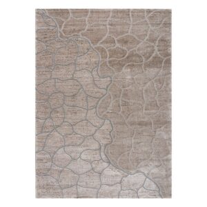 Beauty Home Σετ Κρεβατοκάμαρας 3τμχ Zenia Art 9442 (67×140+67×140+67×230) Μπεζ,Γκρι