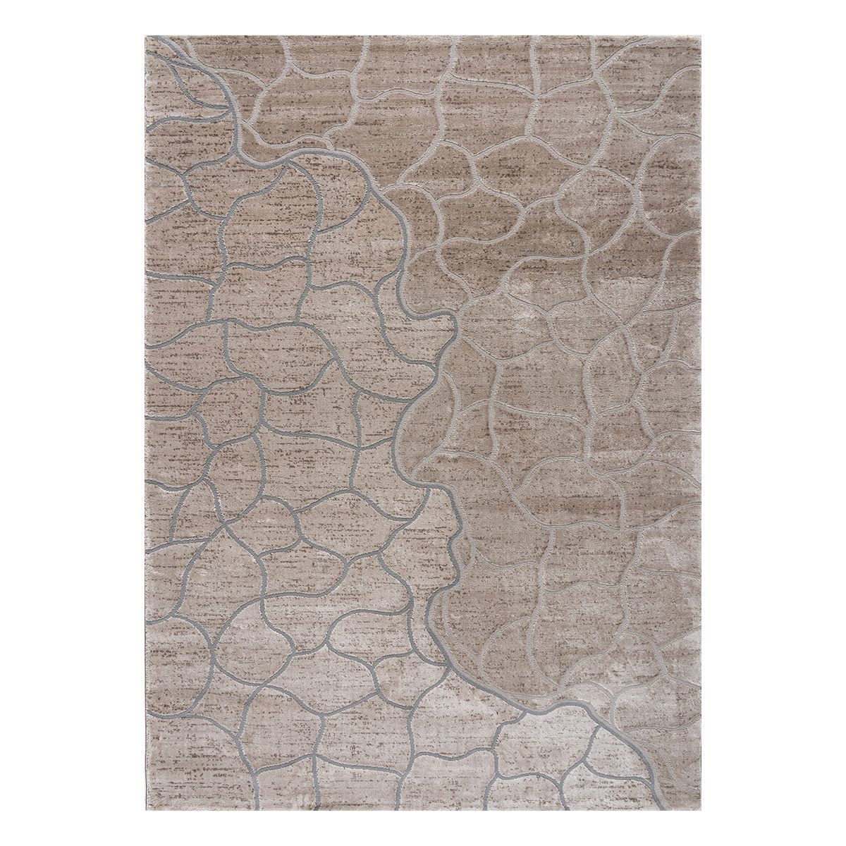 Beauty Home Σετ Κρεβατοκάμαρας 3τμχ Zenia Art 9442 (67x140+67x140+67x230) Μπεζ,Γκρι