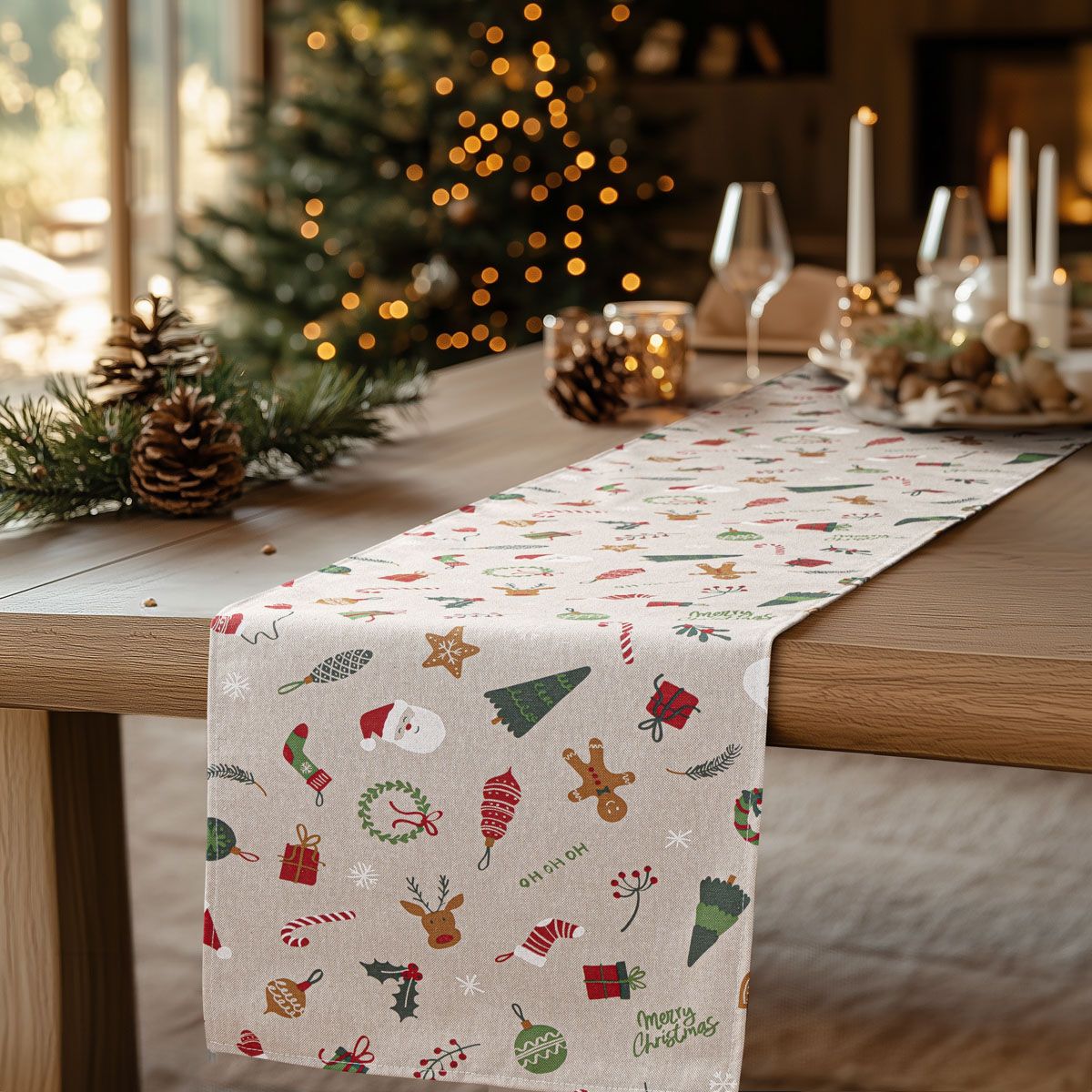 ΡΑΝΝΕΡ ΧΡΙΣΤΟΥΓΕΝΝΙΑΤΙΚΑ ΠΑΙΔΙΚΑ ΣΧΕΔΙΑ Beauty Home - Image 2