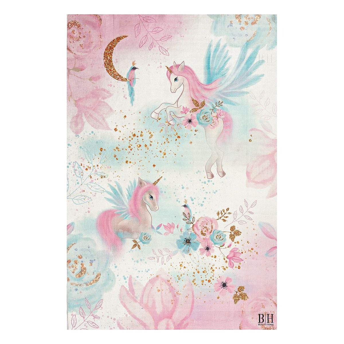 Beauty Home Χαλί παιδικό Fun Art 9588 120x180 Ροζ