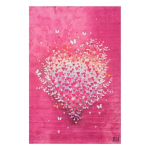 Beauty Home Χαλί παιδικό Fun Art 9589 135×180 Φουξ