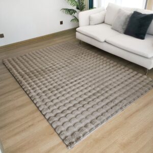 Beauty Home Σετ Κρεβ/ρας 3τμχ Bubble Art 9663 Μόκα