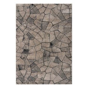 Beauty Home Σετ Κρεβατοκάμαρας 3τμχ Serena Art 9837 (67×140+67×140+67×230) Μπεζ,Γκρι