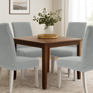 Ελαστικά καλύμματα τραπεζαρίας EARTHLINE GREY MADI