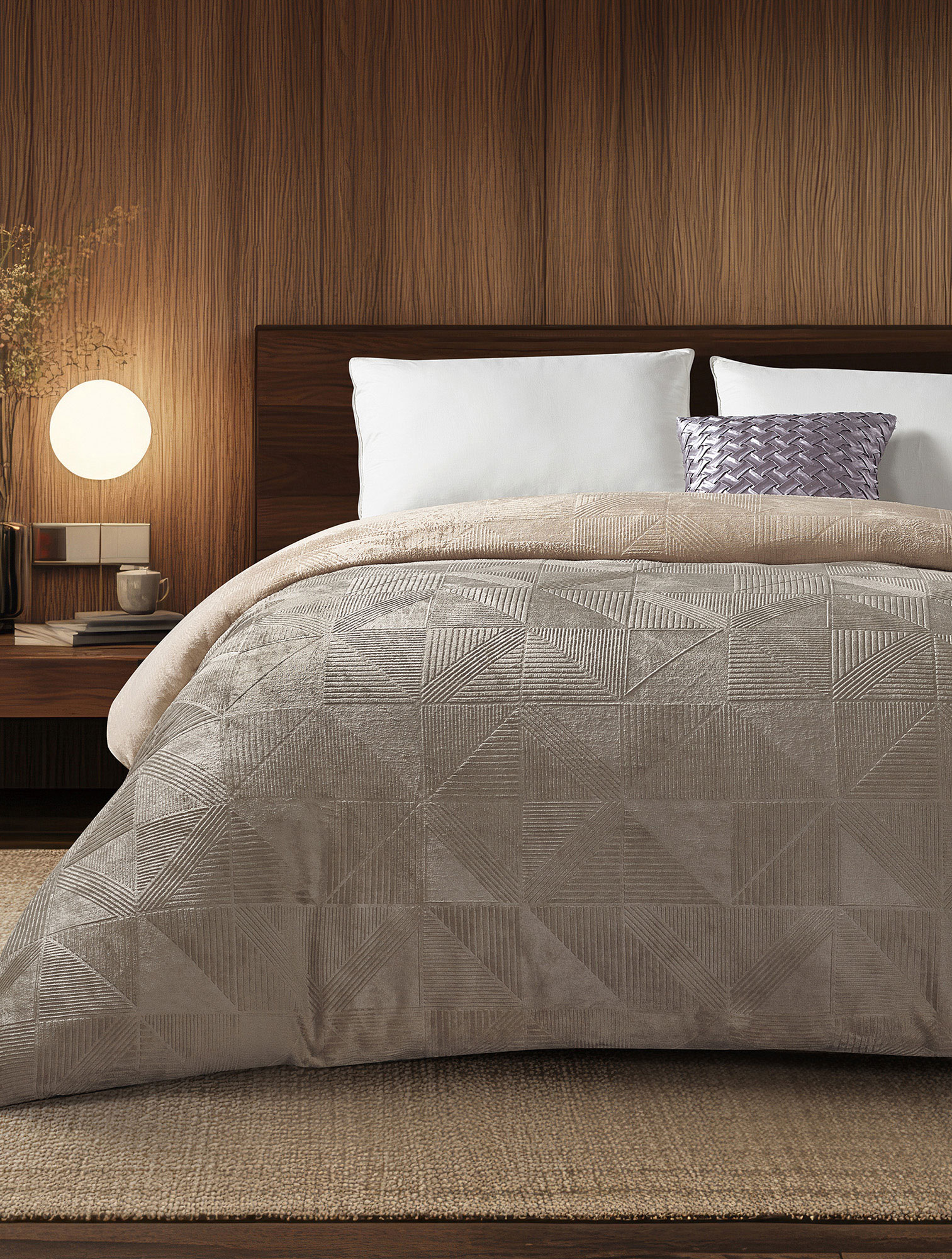 Παπλωματοθήκη EIRA CREAM MADI