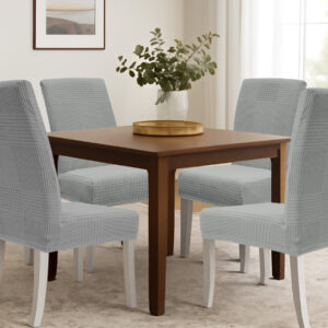 Ελαστικά καλύμματα τραπεζαρίας LINEPLAY GREY MADI