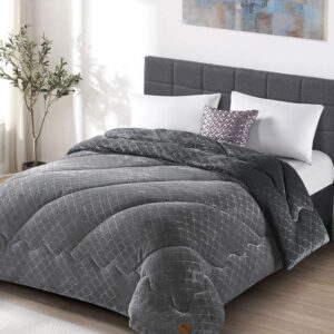 Κουβερτοπάπλωμα LUNORA ANTHRACITE MADI