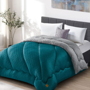 Κουβερτοπάπλωμα LUNORA PETROL MADI