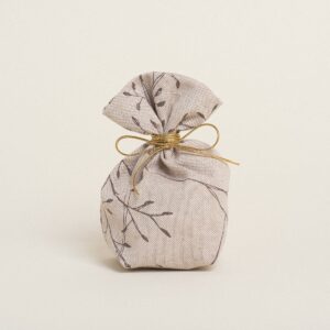 Beauty Home ΠΟΥΓΚΙ ΜΕ ΒΑΣΗ 8 x 12 cm  ΚΛΑΔΙΑ ΜΠΕΖ ΦΟΝΤΟ